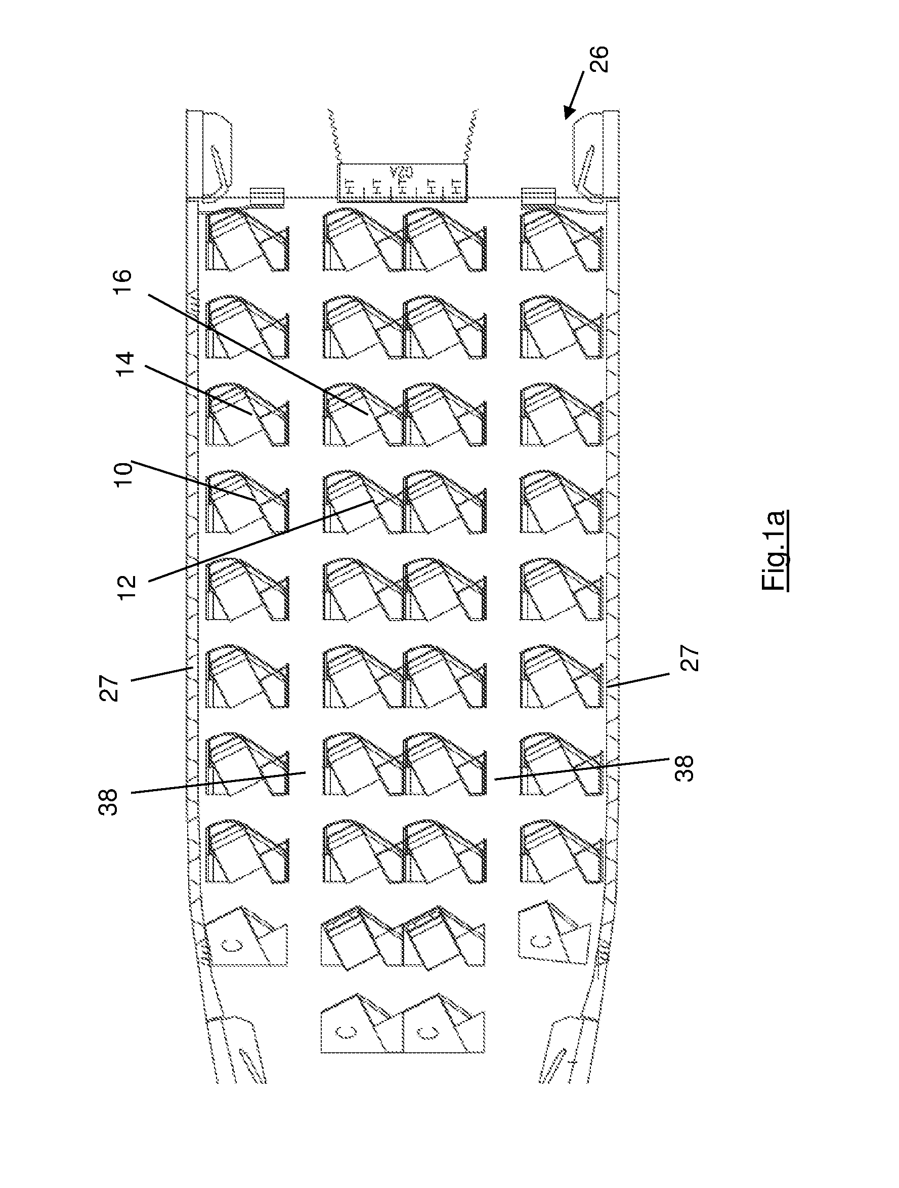 High density aircraft seat arrangement