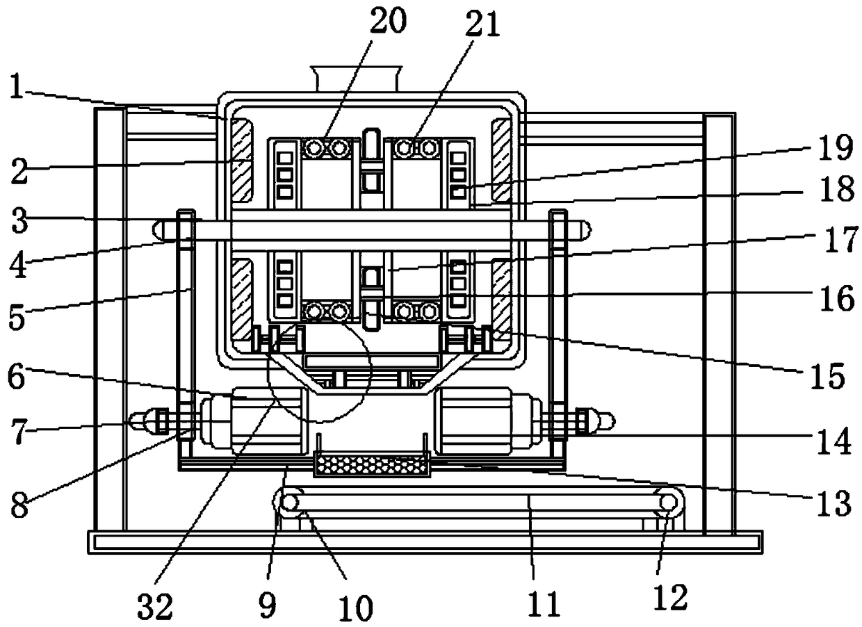 Drying-sterilizing-sorting equipment for food processing