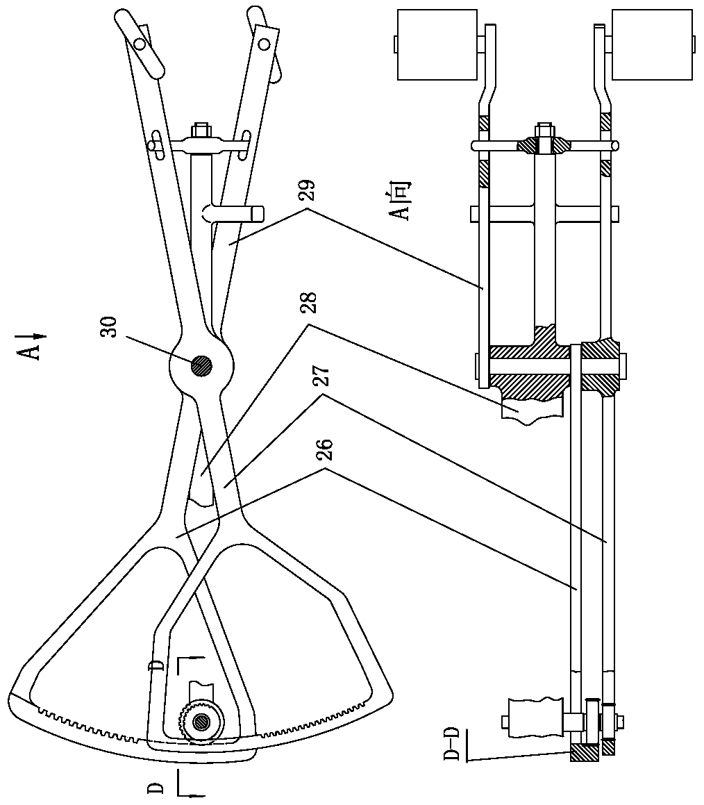 Linkage mechanism and bicycle