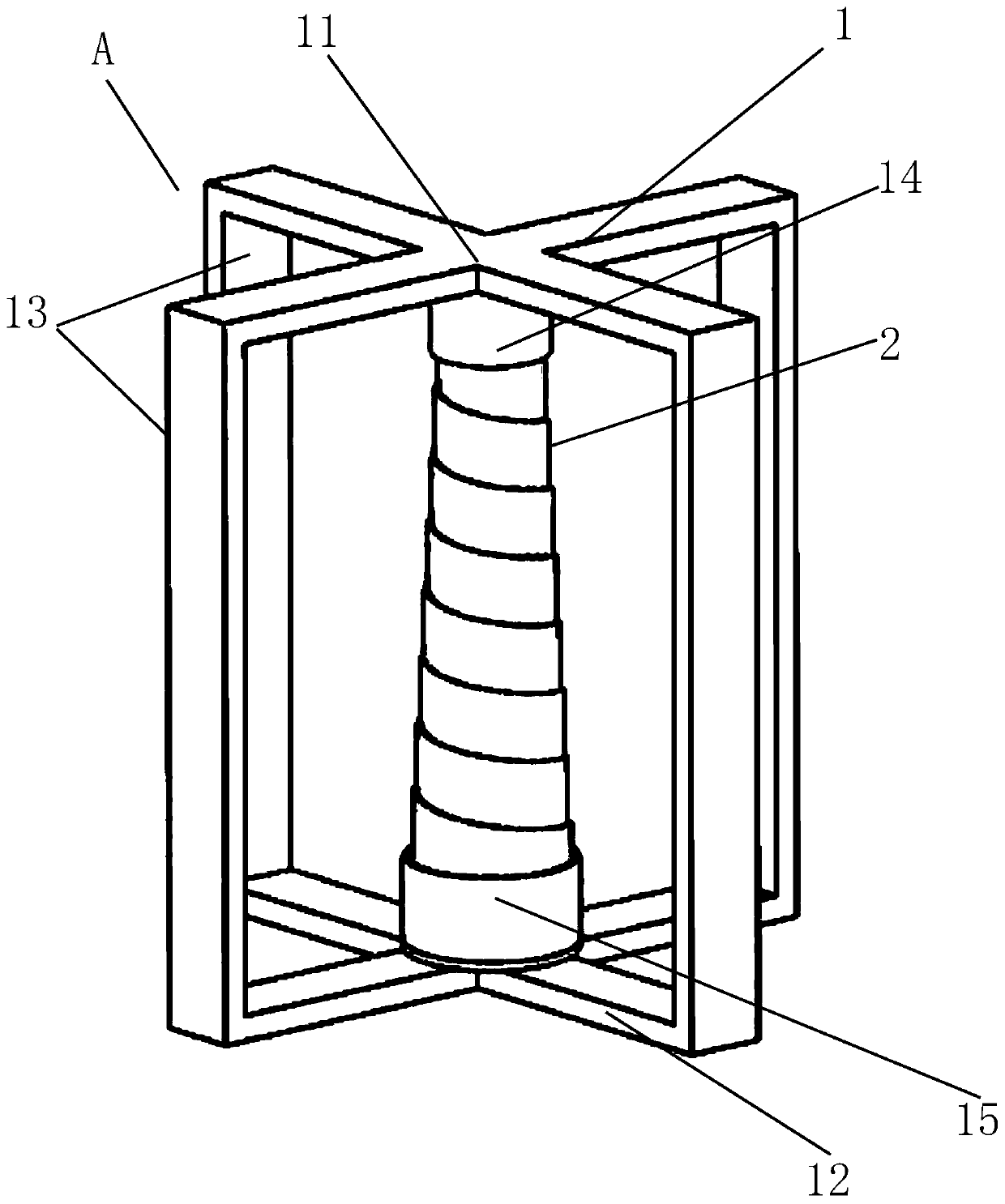 A variable stiffness deformation unit and porous orthopedic pad based on origami principle