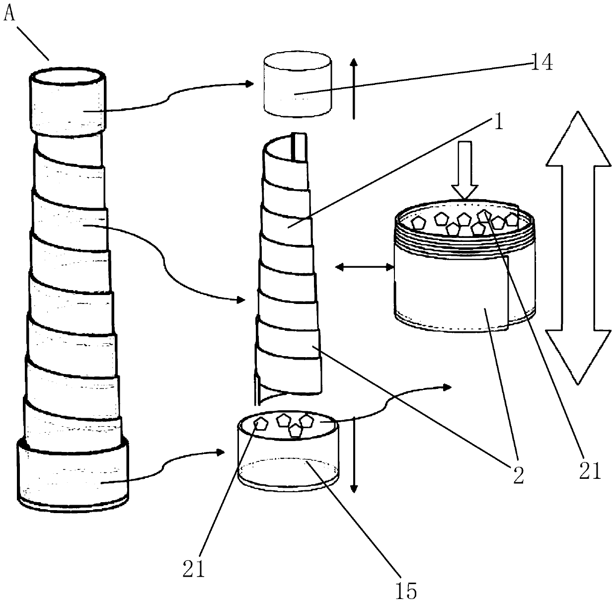 A variable stiffness deformation unit and porous orthopedic pad based on origami principle