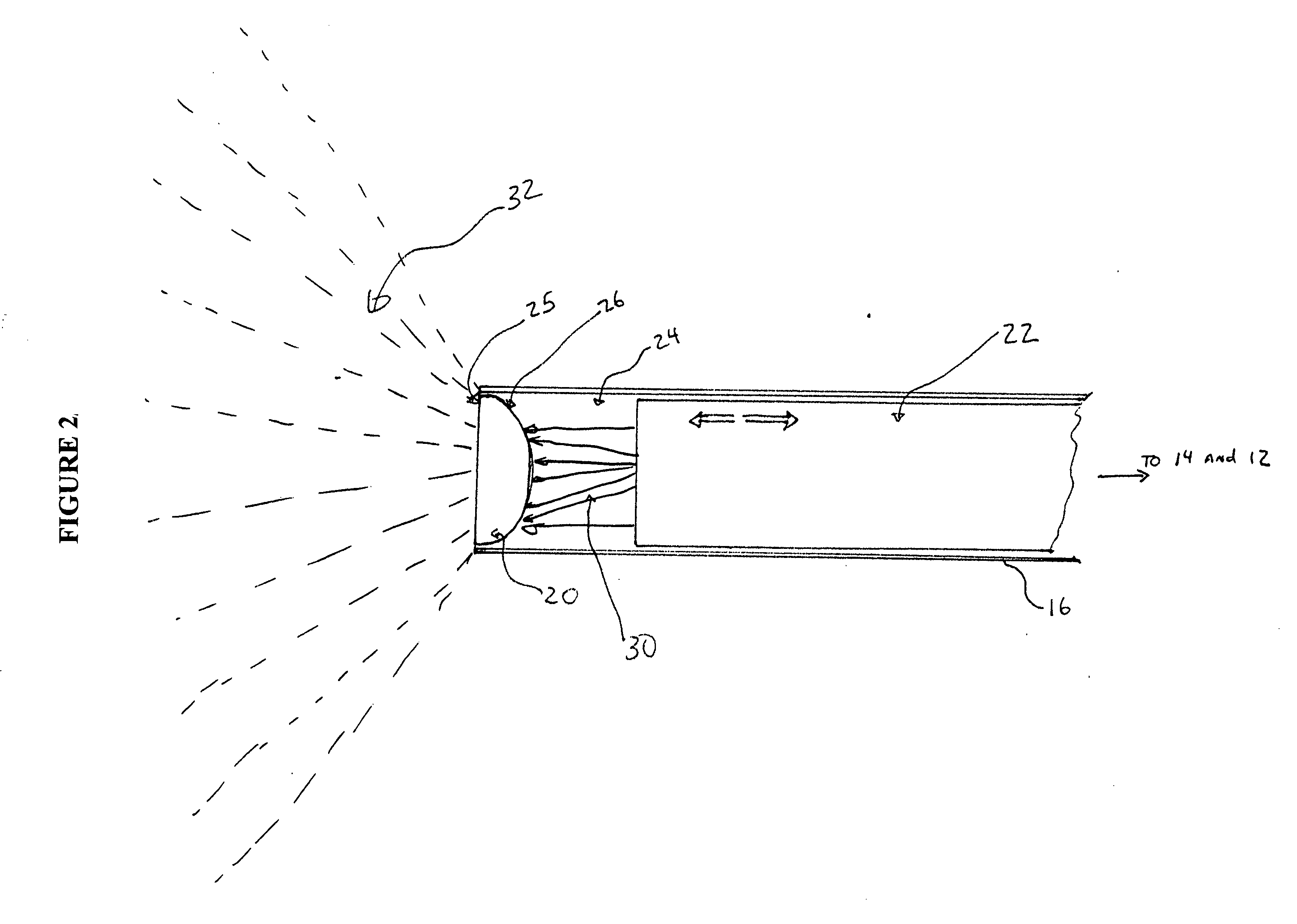 Variable intensity wide-angle illuminator