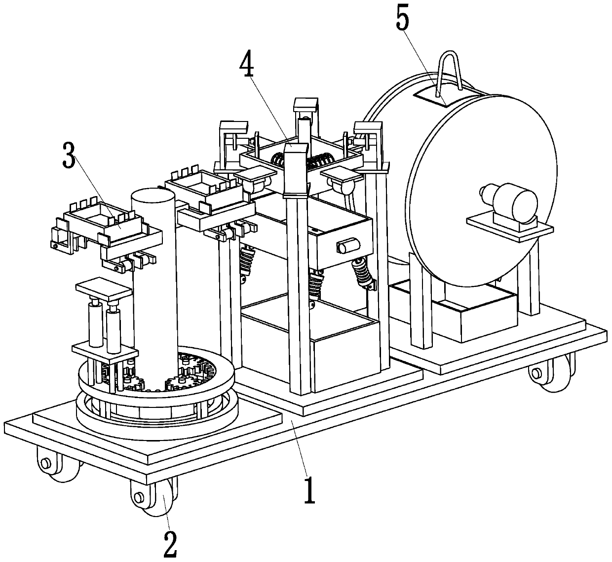 A kind of tea automatic processing equipment