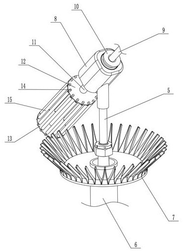 Mixing device for fruit wine brewing