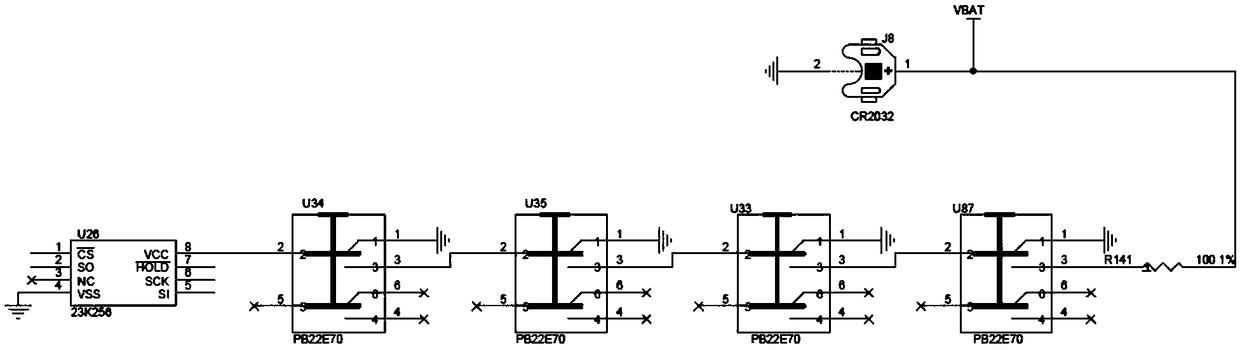 Key-destroying circuit structure