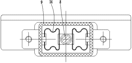 Impact cut-off switch driving mechanism of electric vehicle