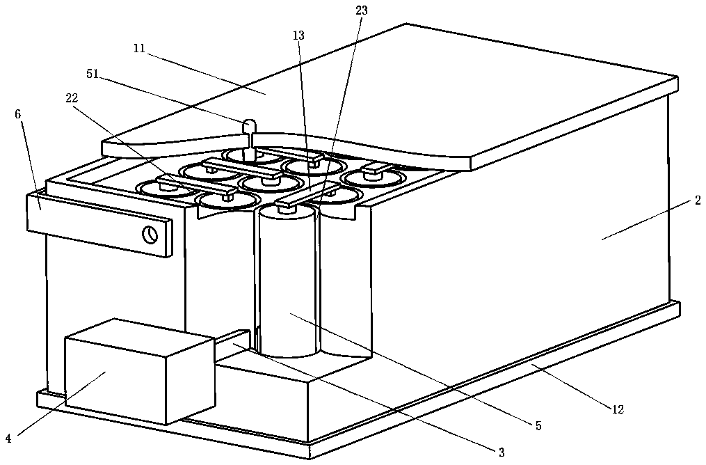 Novel battery pack structure