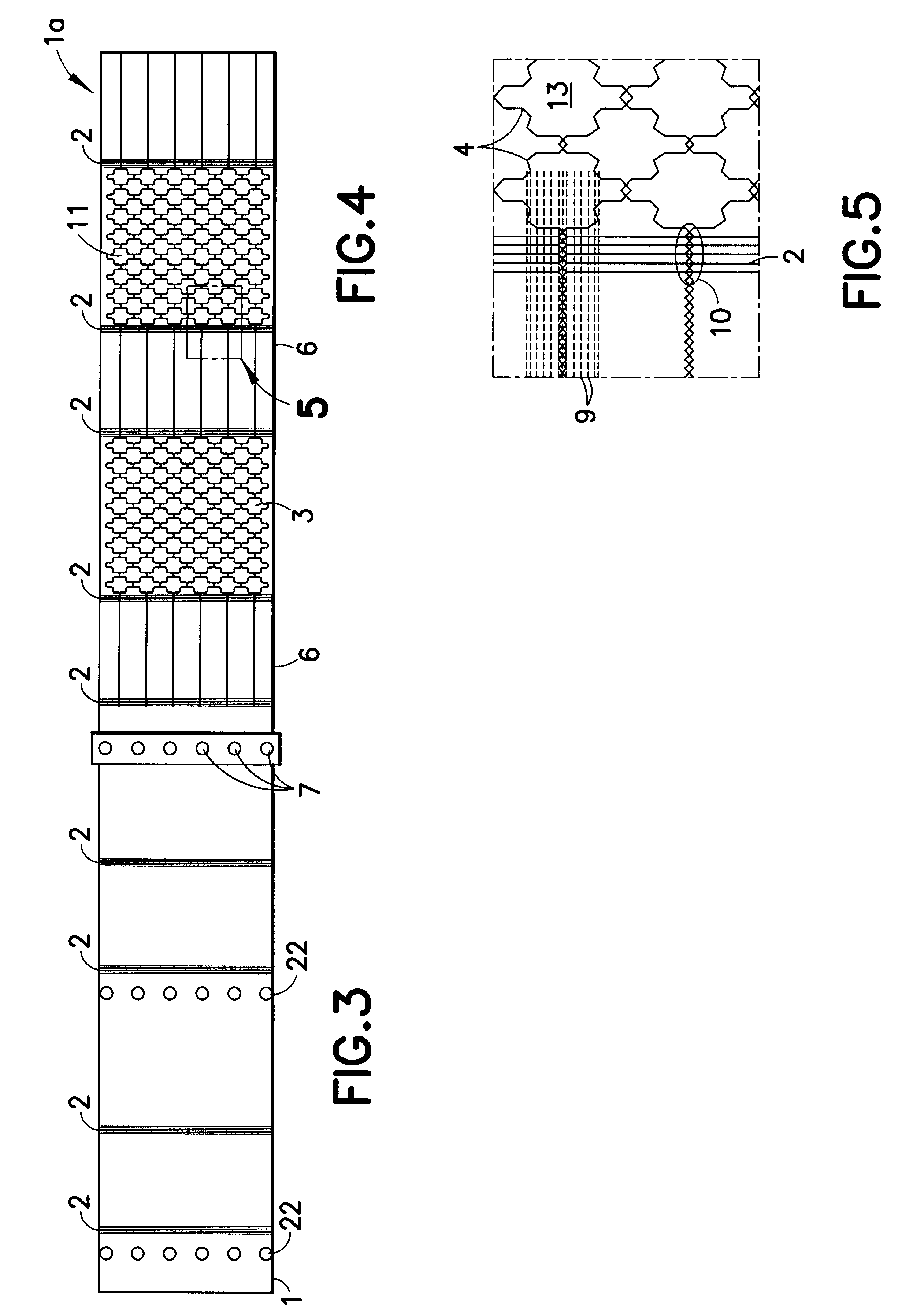 Knitted two-dimensional heating element