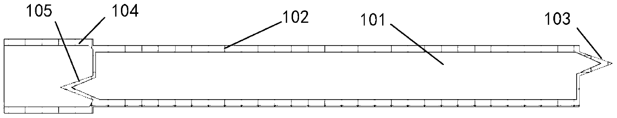 Magnetofluid electromagnetic induction electricity taking device