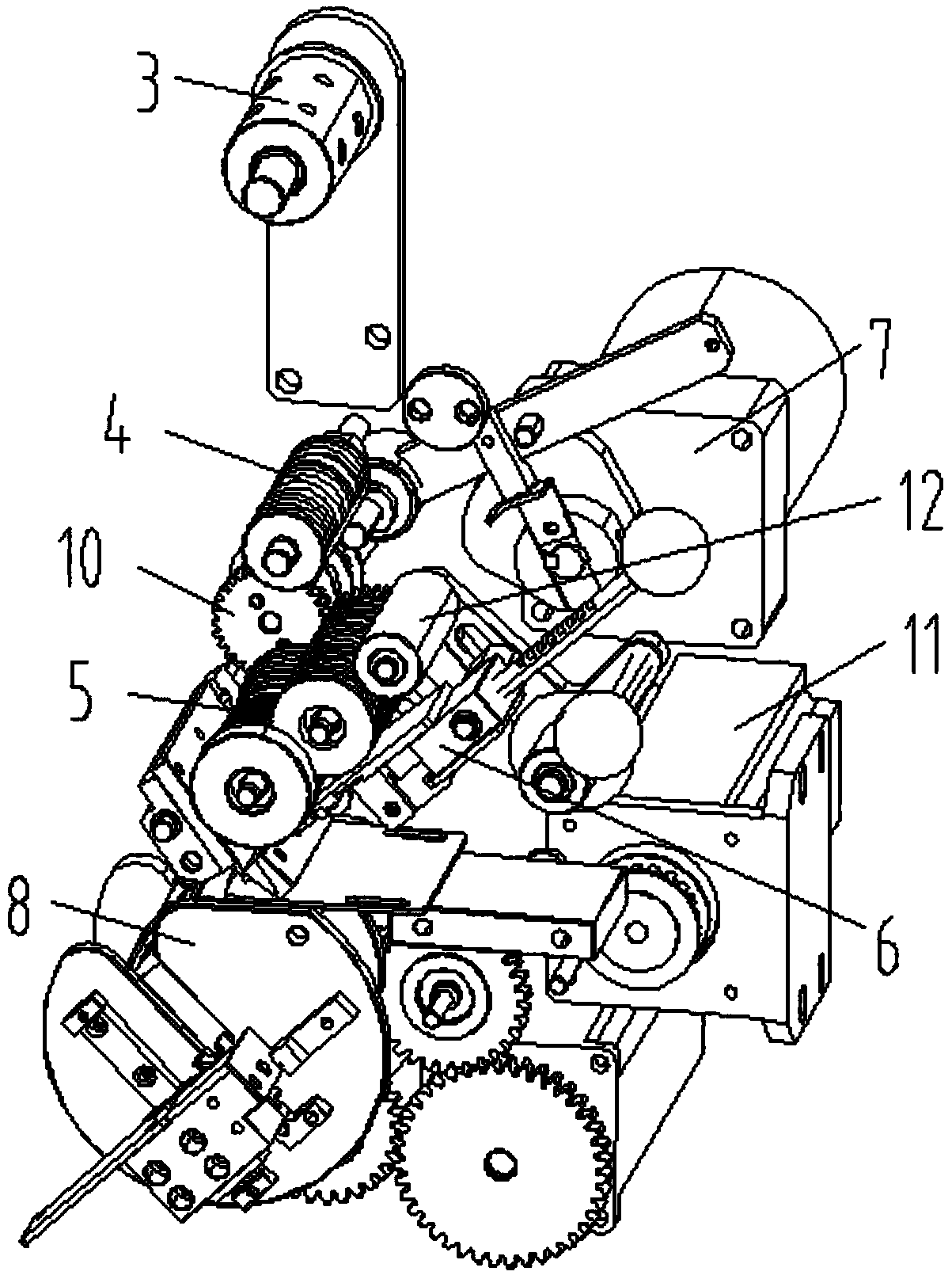 A fully automatic slitting and winding machine for adhesive tape