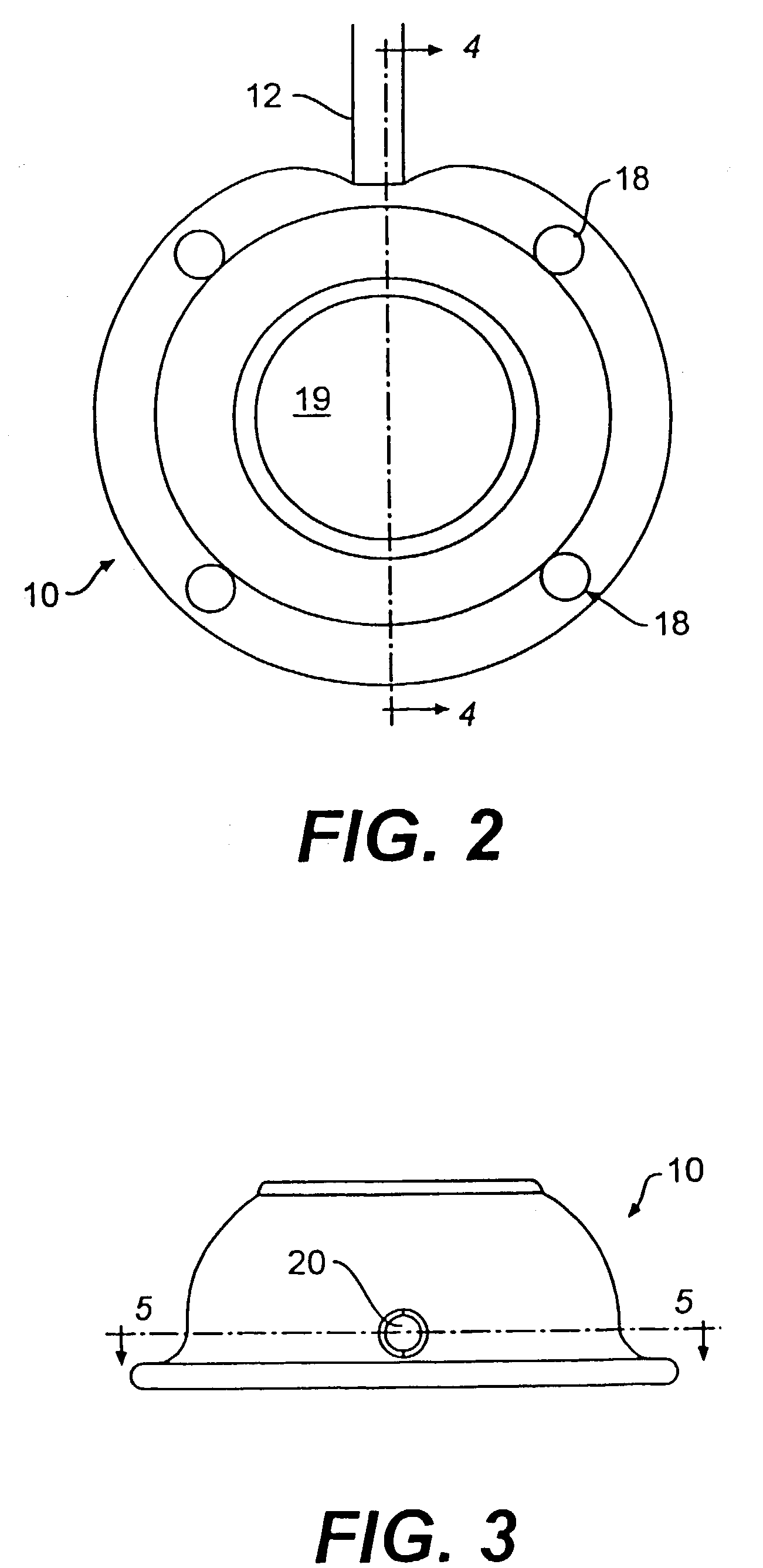 Guidewire compatible port and method for inserting same