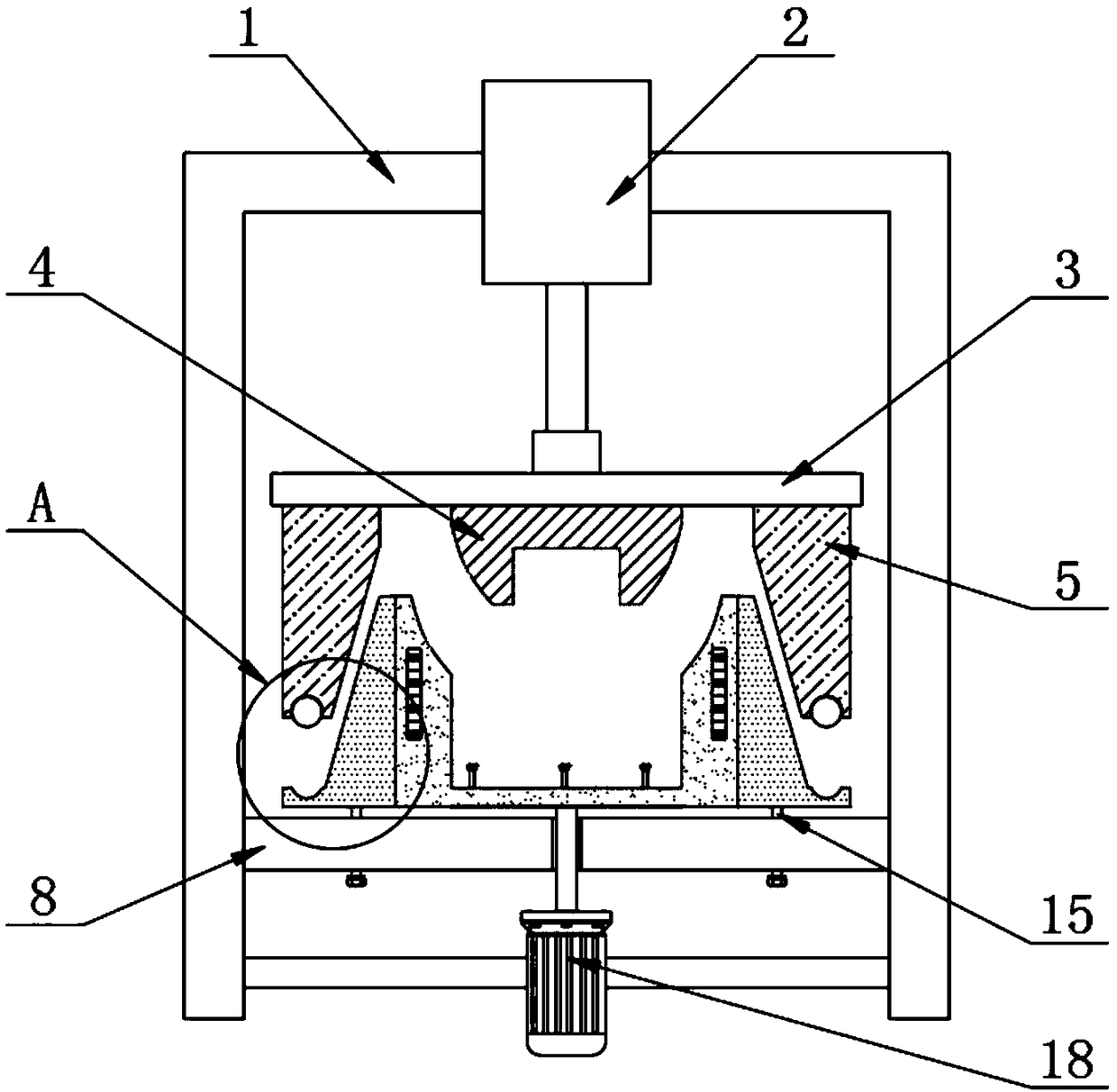 Heating and spinning flaring device