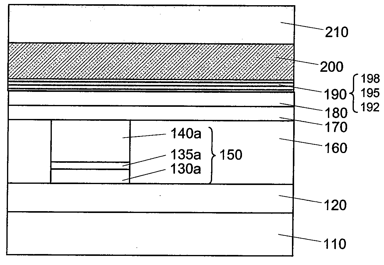 Semiconductor device with amorphous silicon monos memory cell structure and method for manufacturing thereof