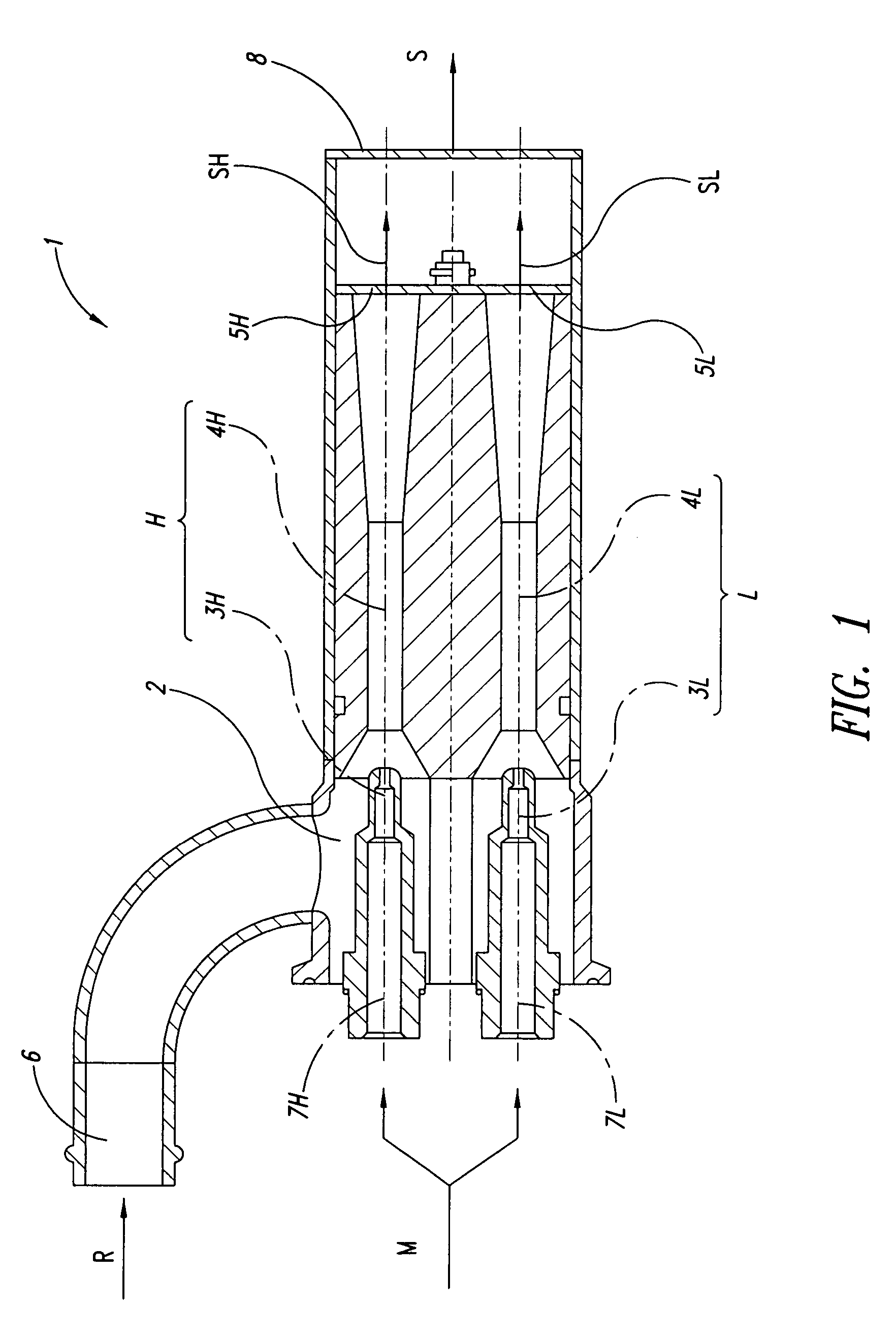 Fuel cell system with fluid stream recirculation