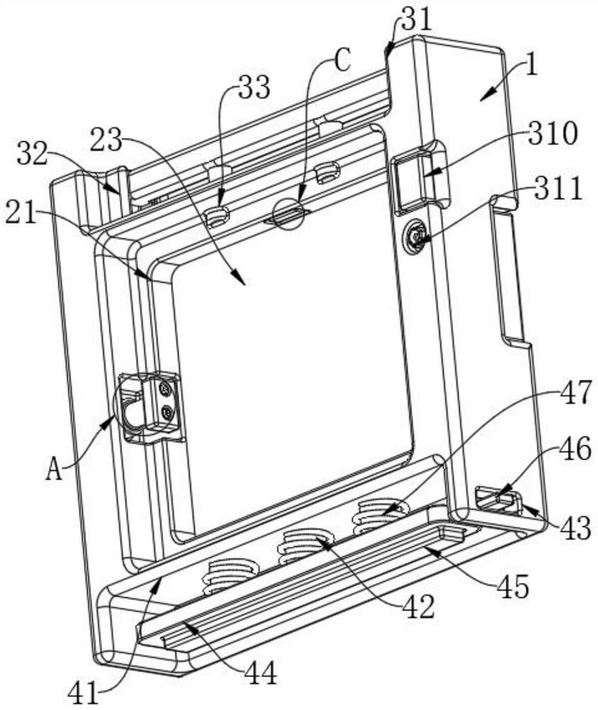 Civil air defense door with good heat preservation and heat insulation performance