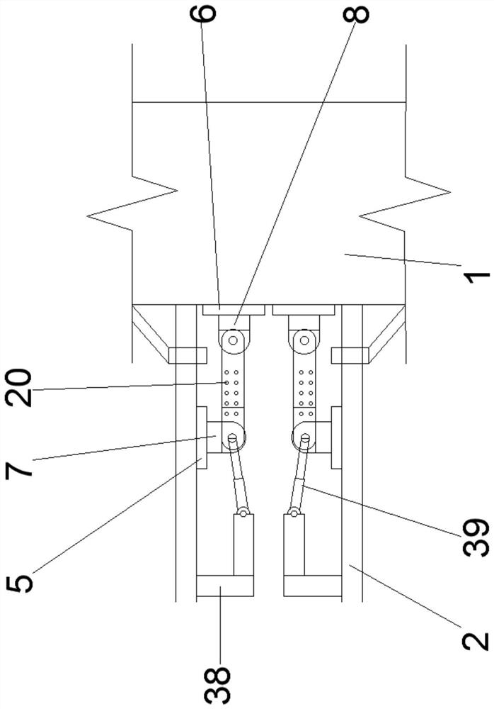 A self-resetting lateral shear-resistant wall-to-floor connection device and its application method