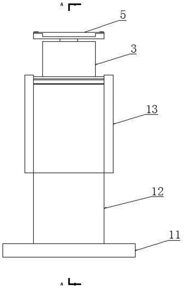 Retractable solar landscape lamp control system under impact