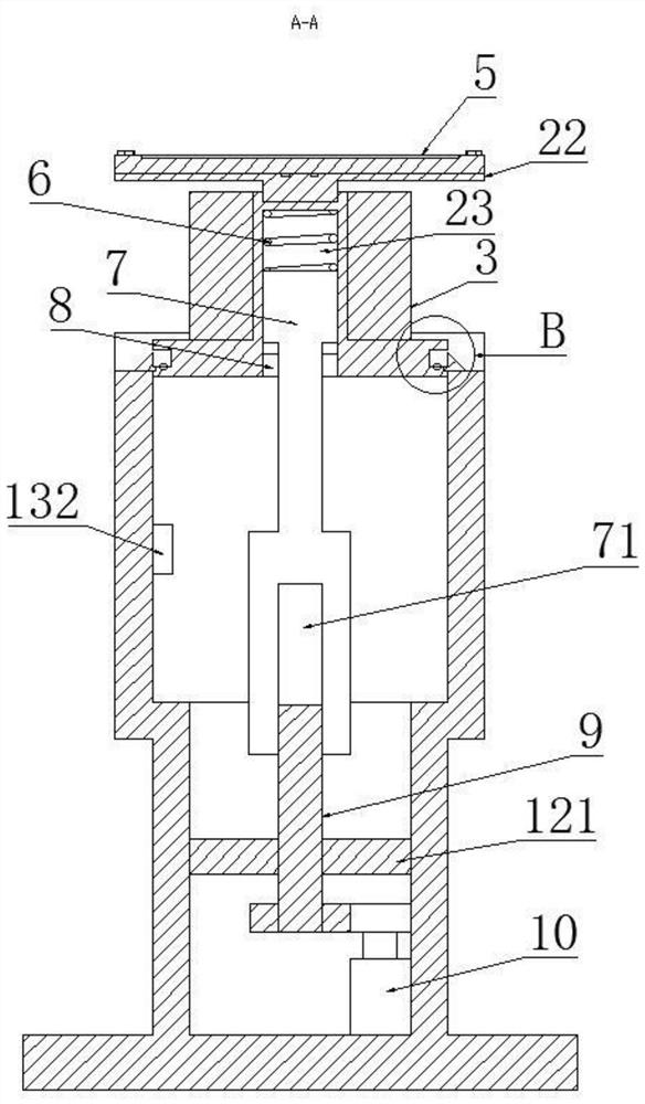 Retractable solar landscape lamp control system under impact