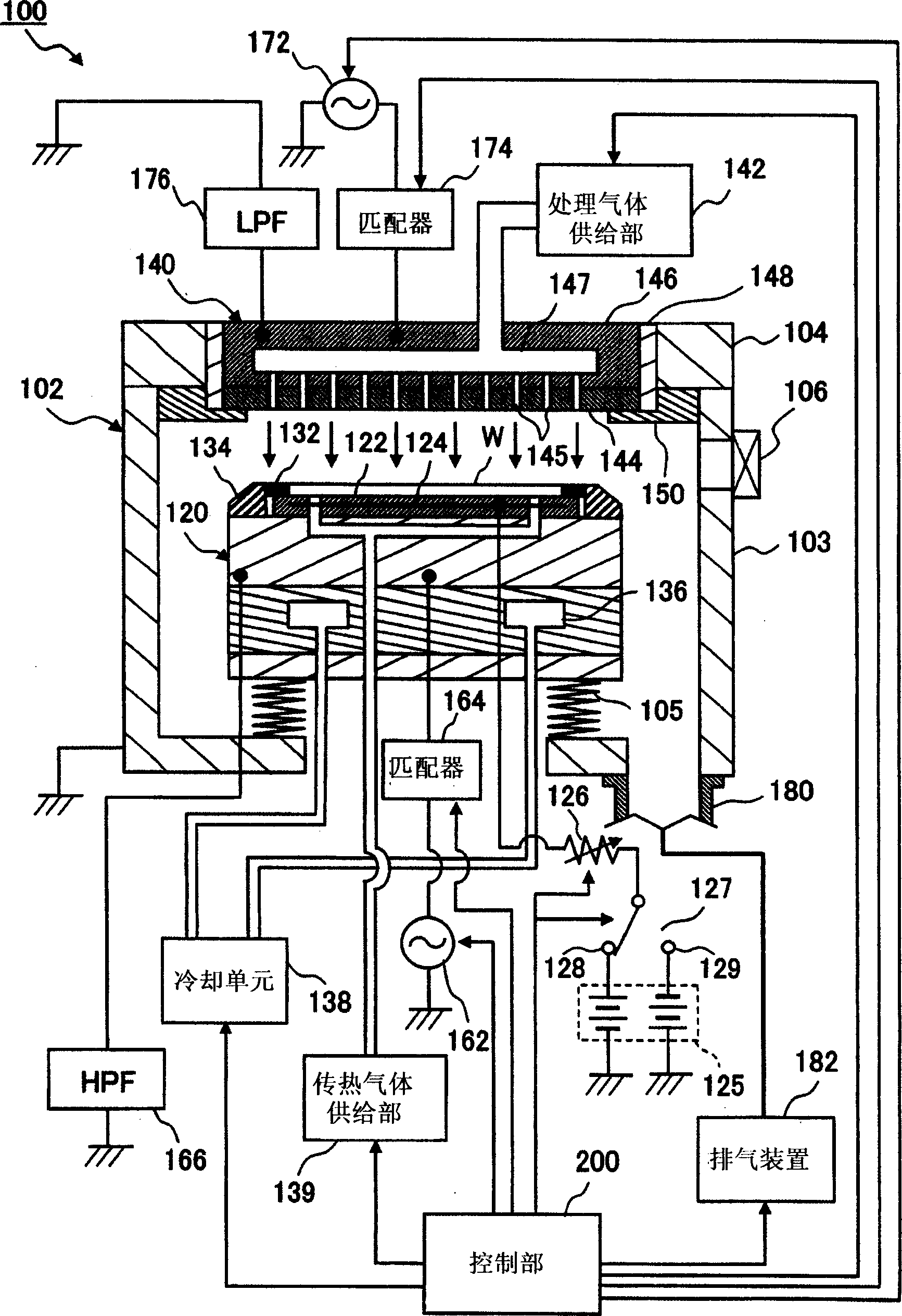 Method for electrically discharging substrate, substrate processing apparatus and program