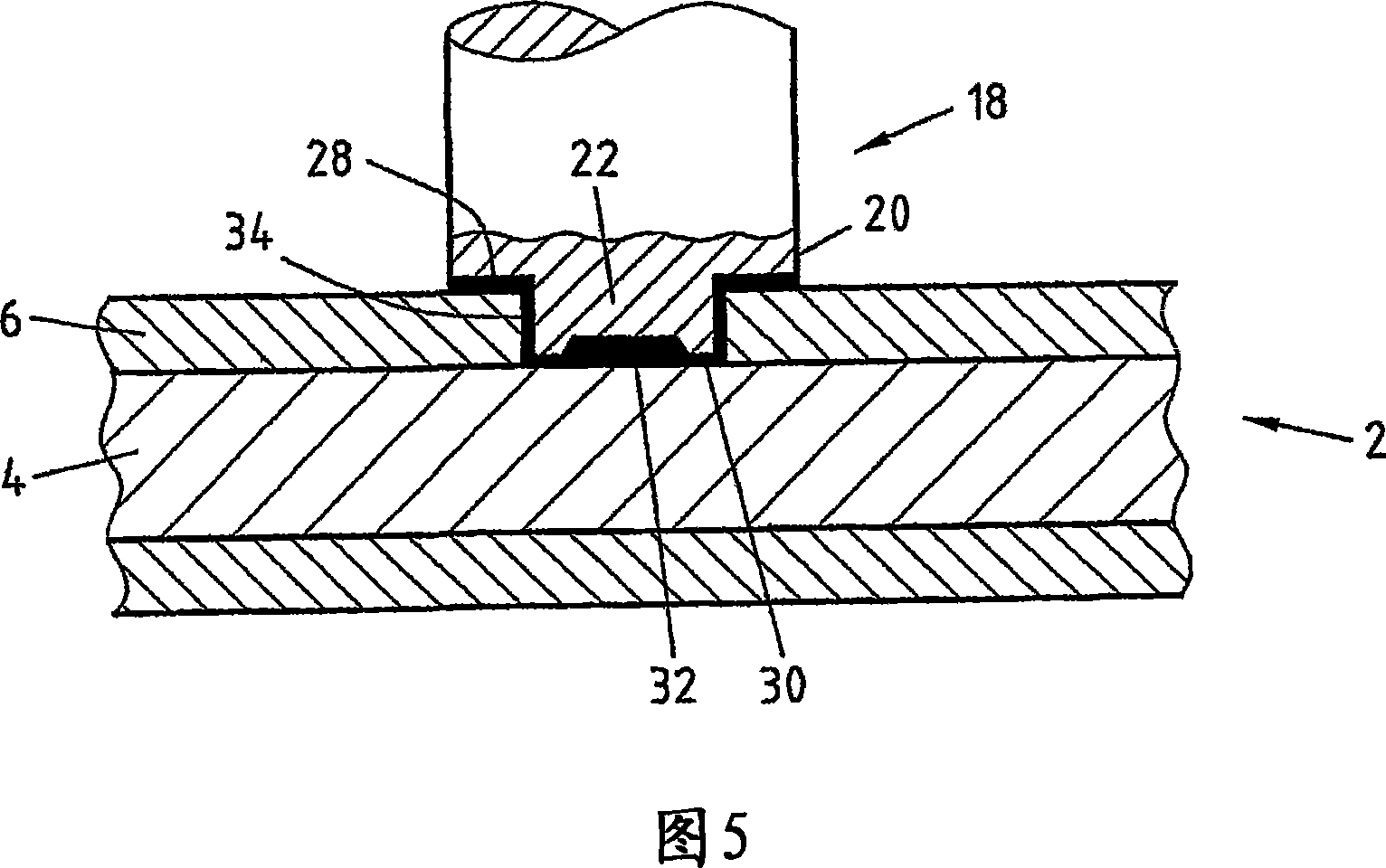 Multilayered electrical flat conductor