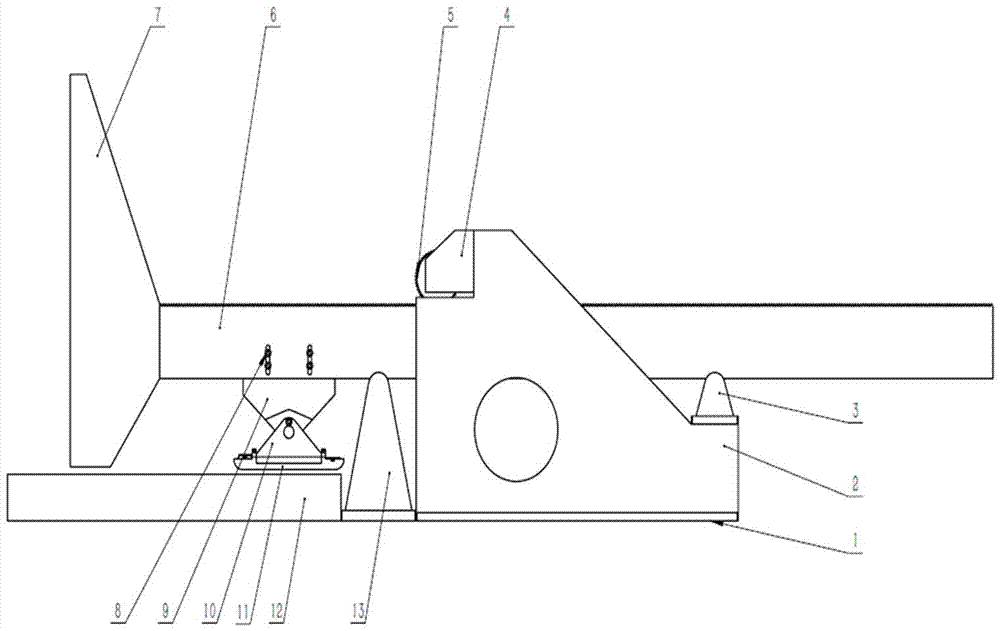 Experimental coke pushing movement stability research device and research method thereof