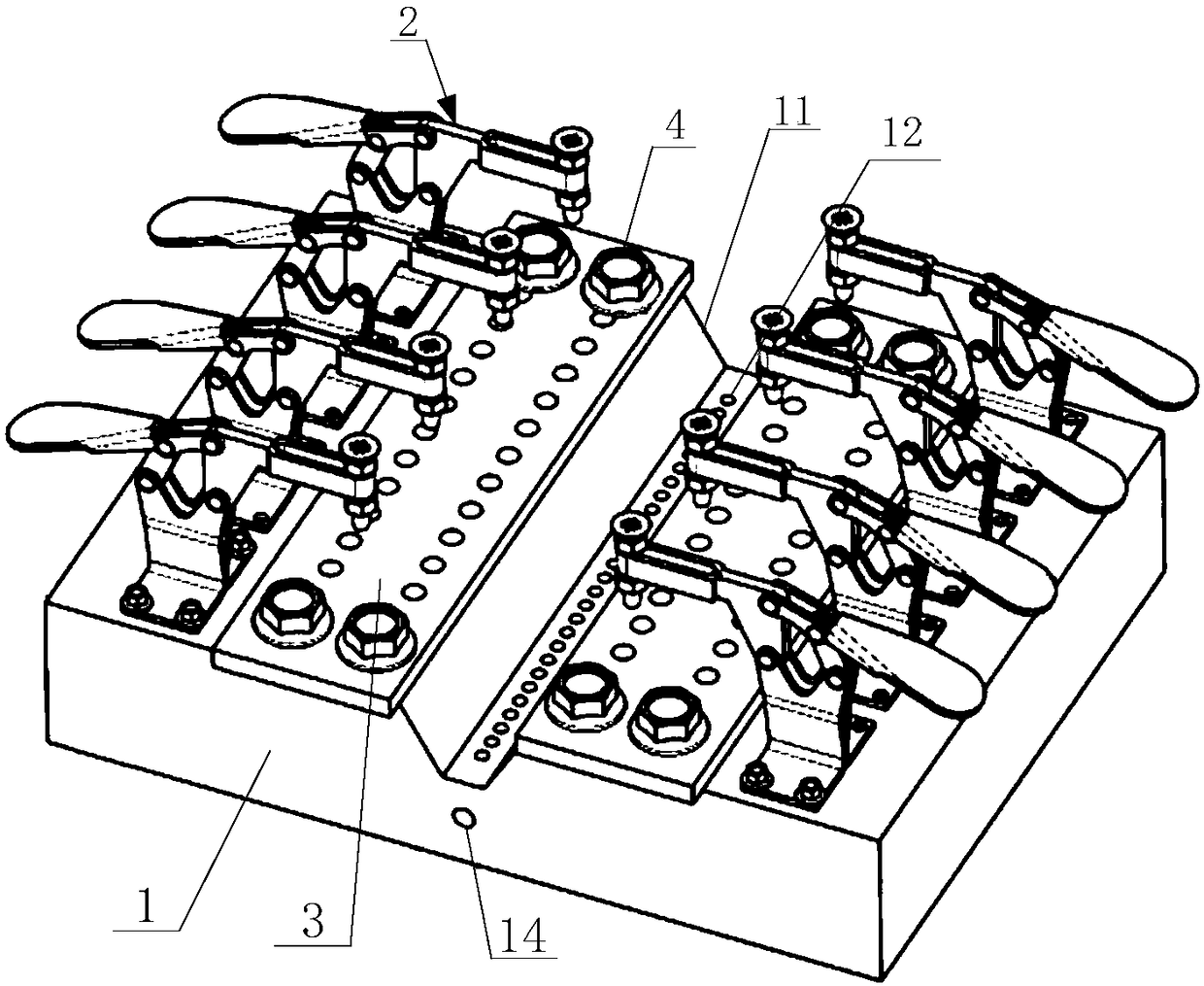 Tool device capable of controlling sheet welding gap