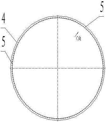 The sealing tooth structure to prevent the generator bearing from throwing oil and oil mist from overflowing