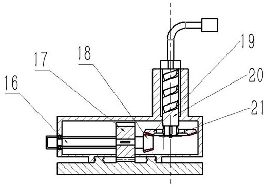 Automatic film sticking machine for mobile phone