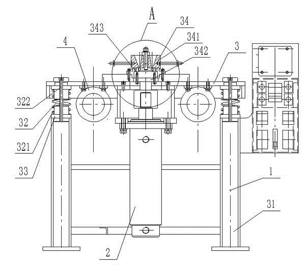 Automatic submersible motor copper end ring casting machine