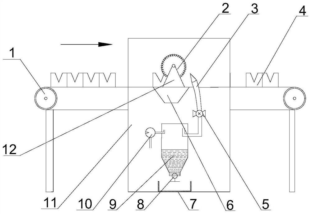 Integrated fish head and viscera removing device