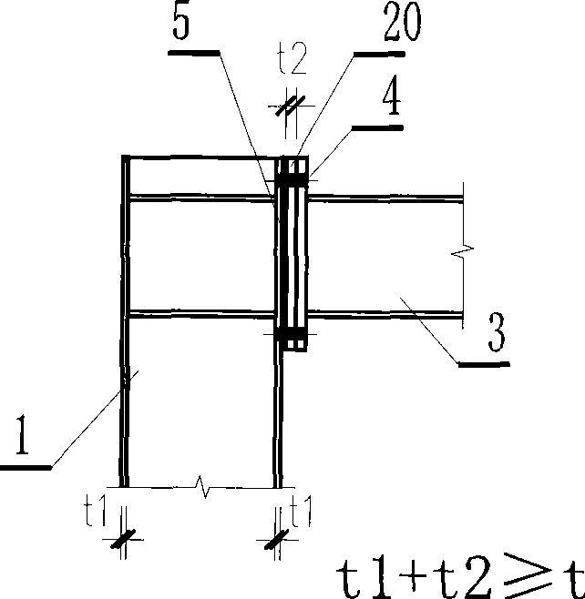 Construction steel structure glue-joint technique