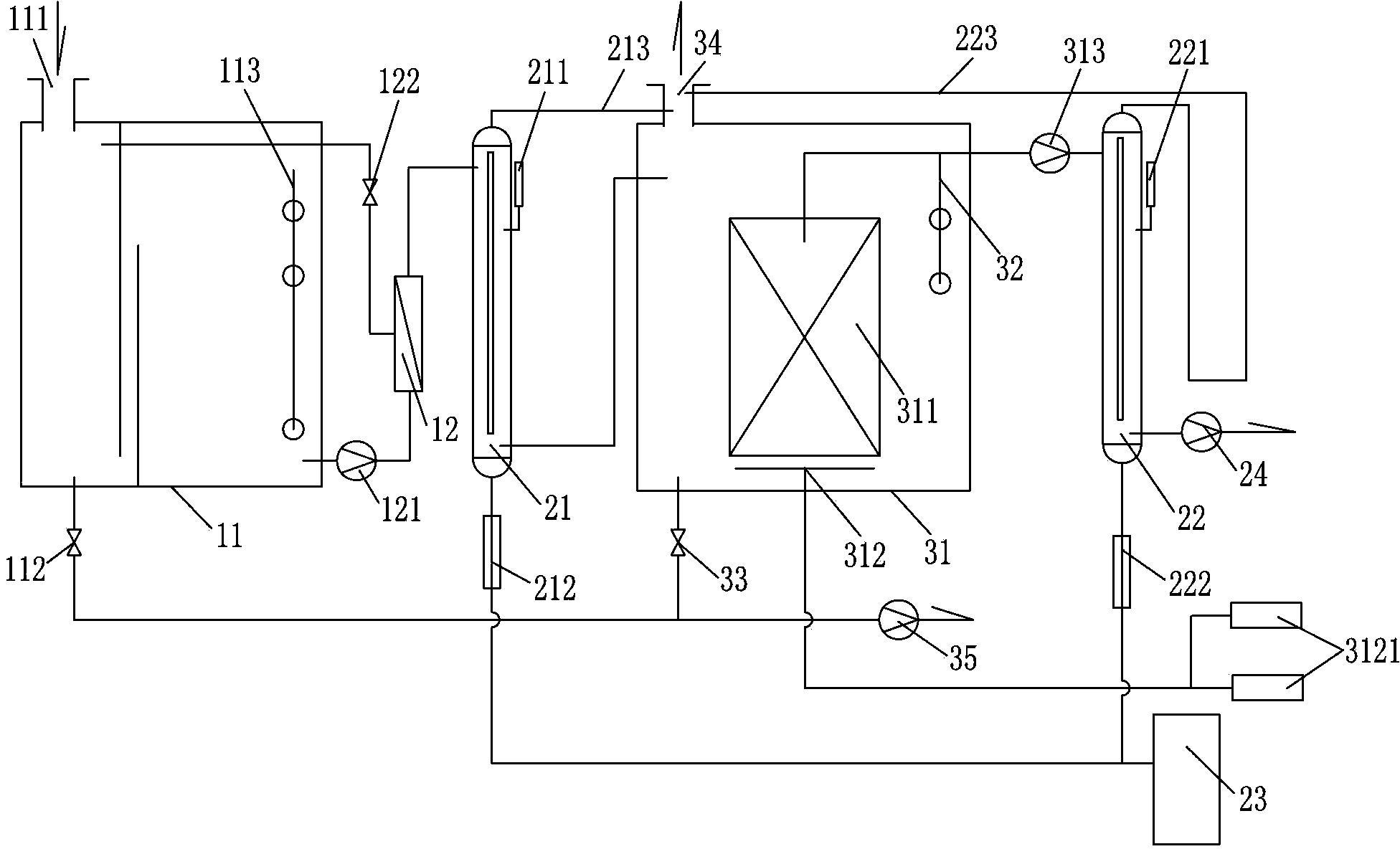 Ship wastewater treatment method and device