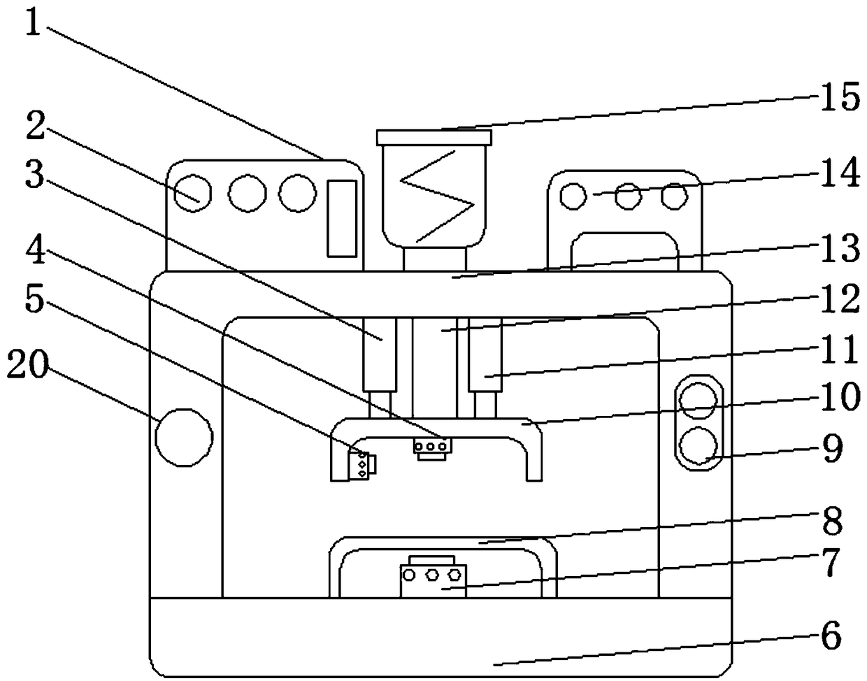 Digital control drilling machine protection device