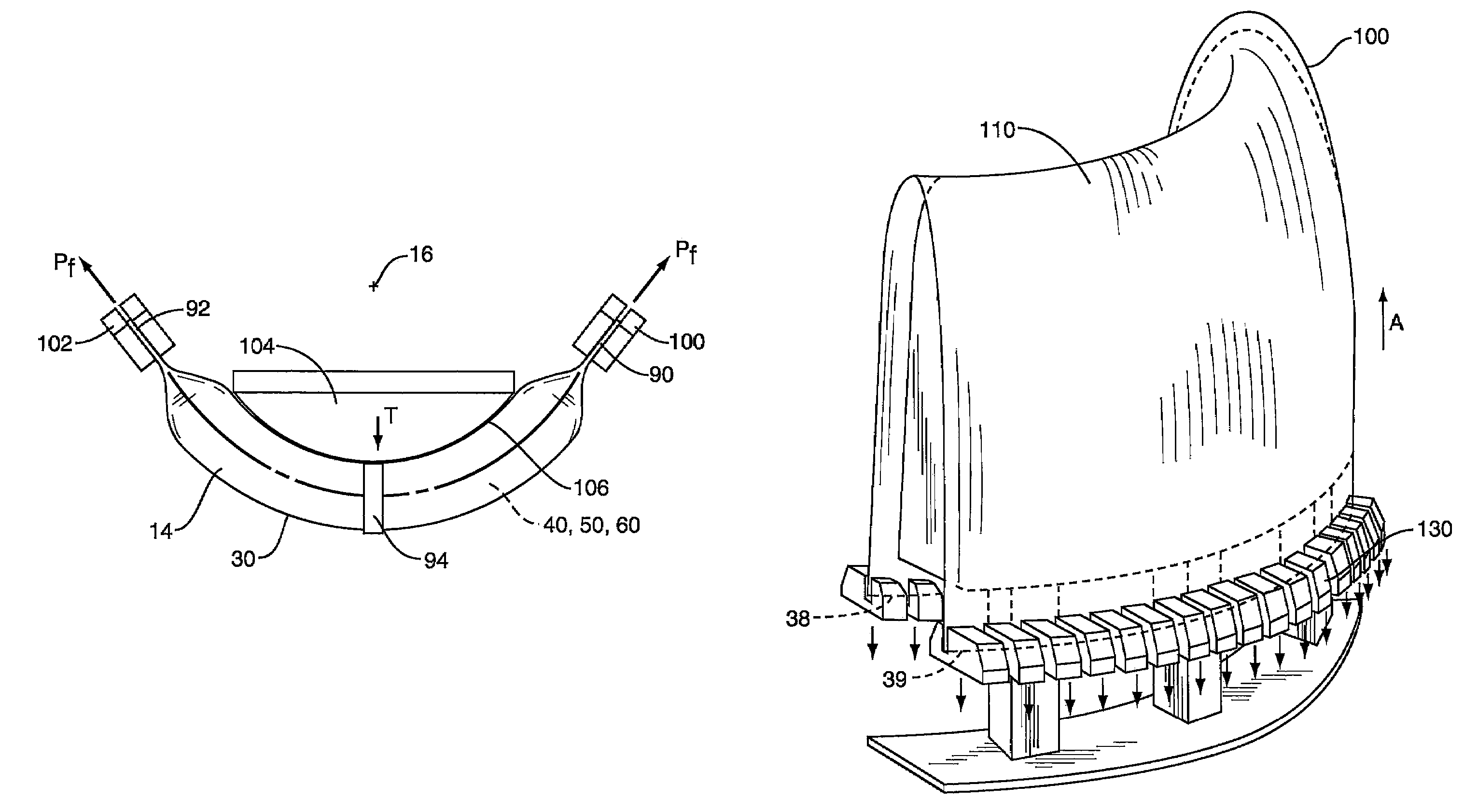 Stretch forming method for a sheet metal skin segment having compound curvatures