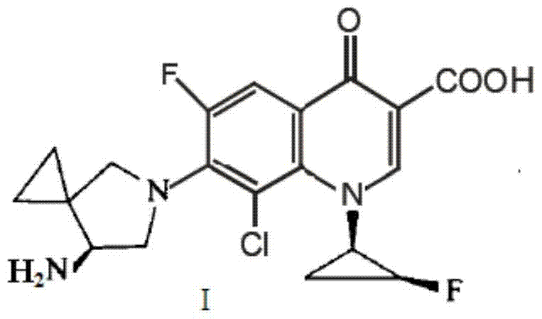 A kind of preparation method of sitafloxacin