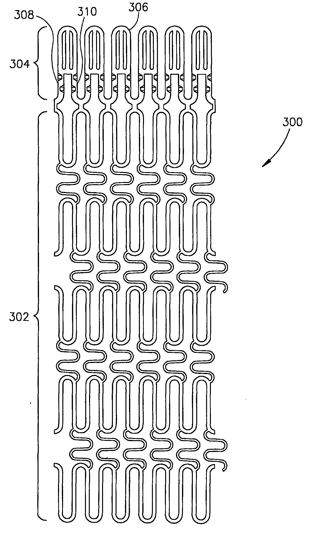 Mechanical structures and implants using said structures