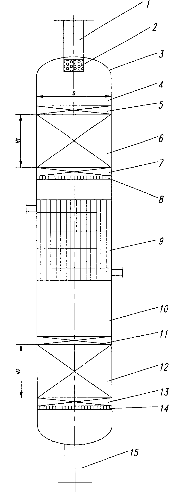 Method for producing propylene by using cracking olefin of carbon four and higher