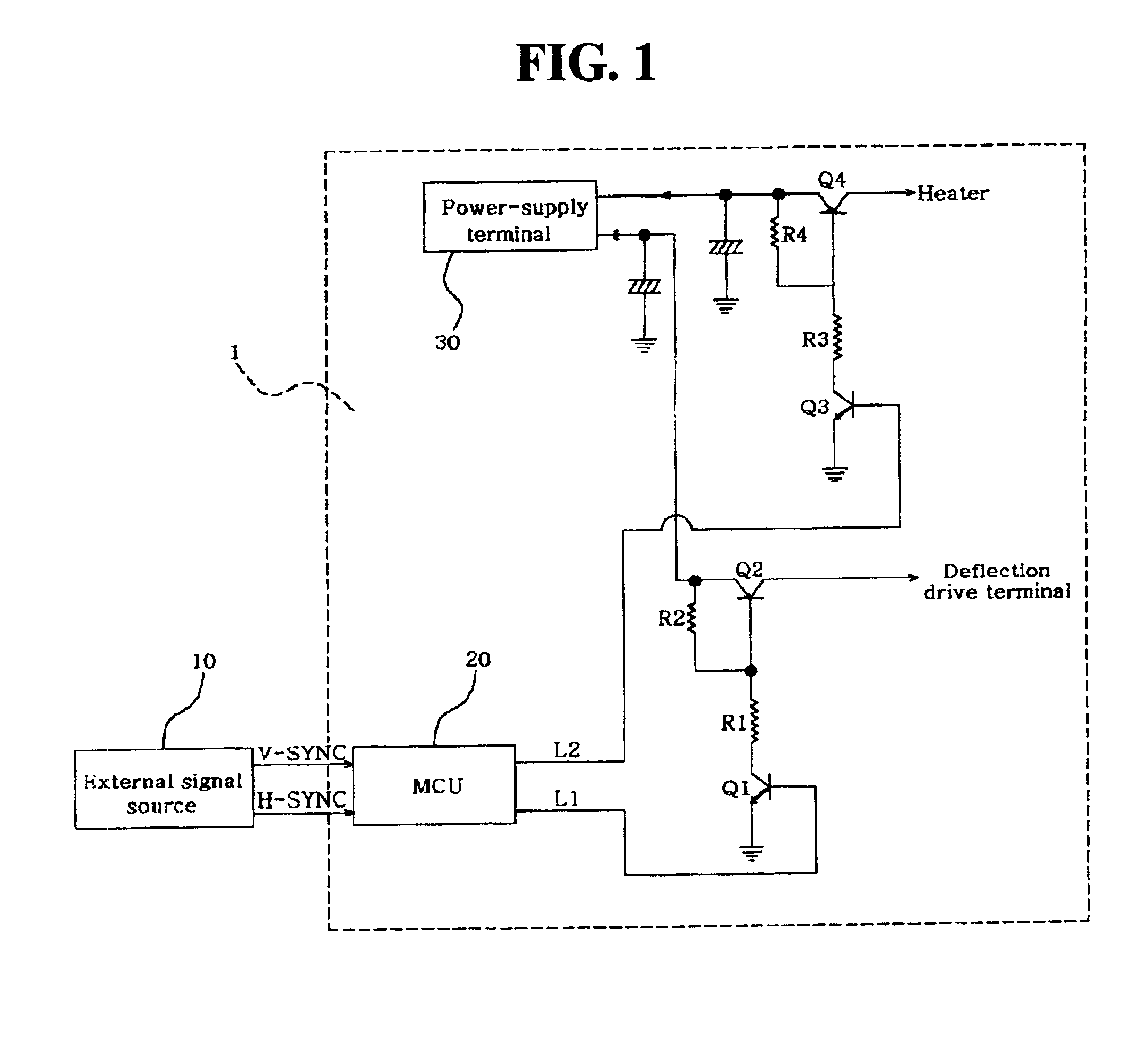 Device for reducing power consumption of a monitor and the method thereof