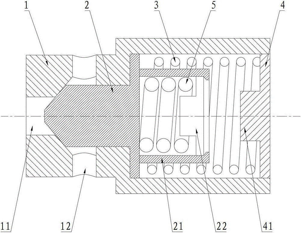 Secondary relief valve, hydraulic system for crane fall and crane