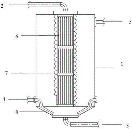 A self-generated membrane filtration method and filtration device for wastewater treatment