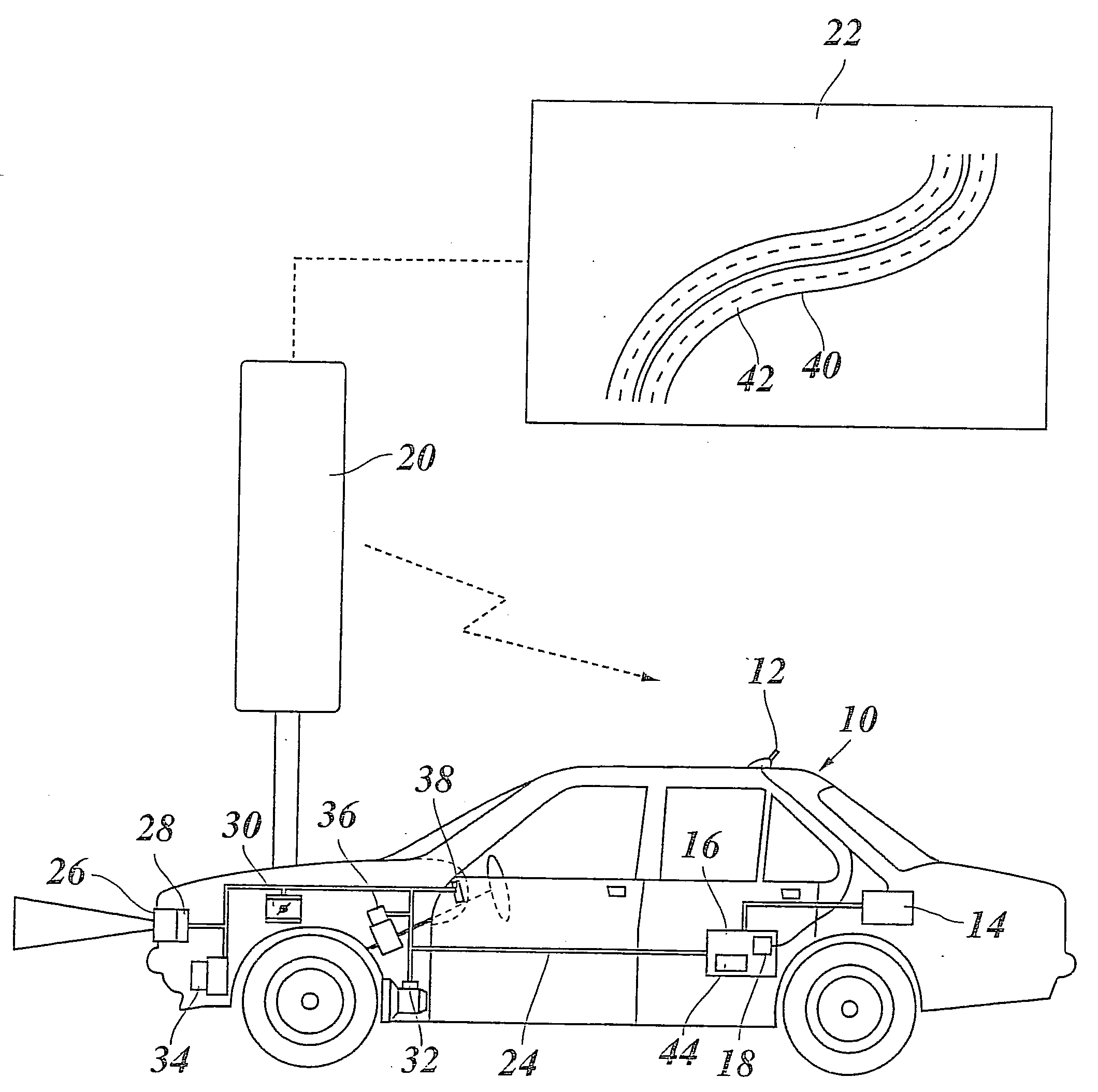 Automatic vehicle guidance method and system