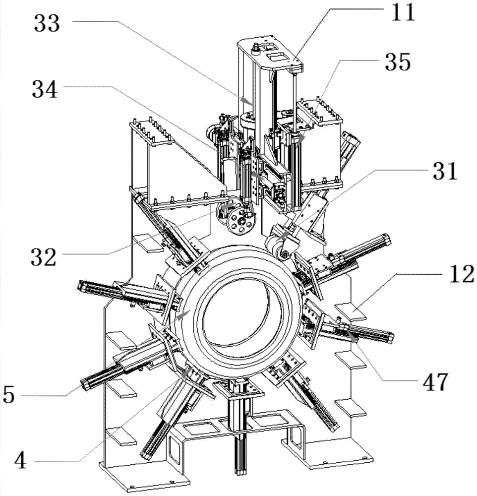 High-efficiency integrated rolling station