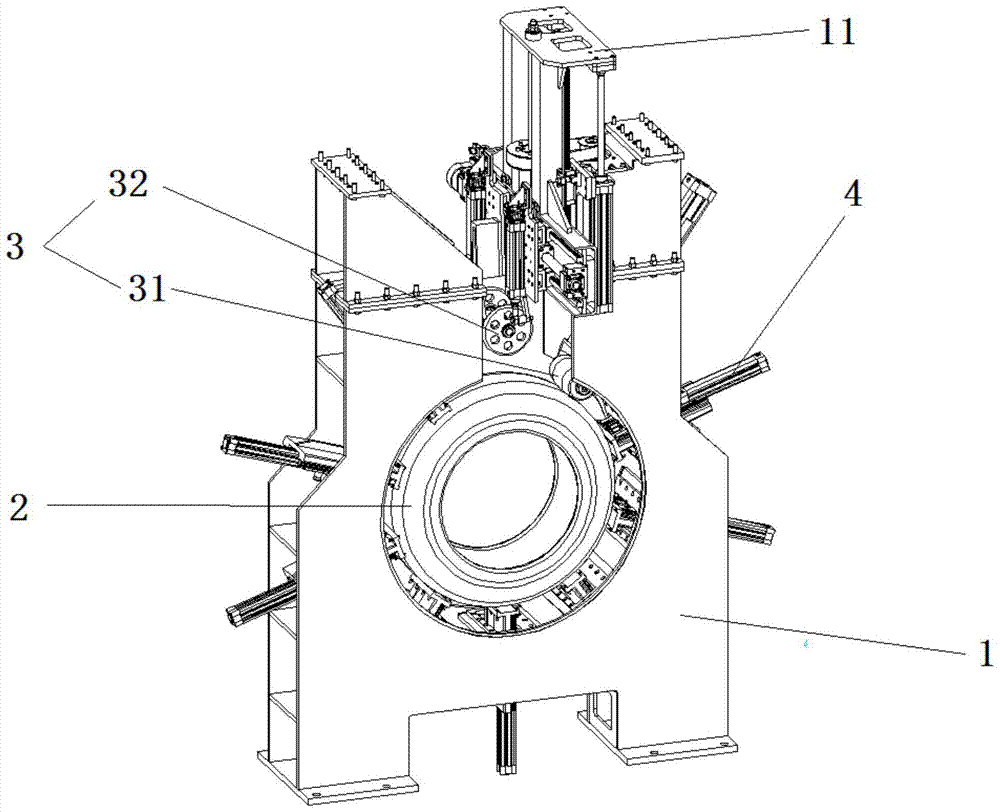 High-efficiency integrated rolling station