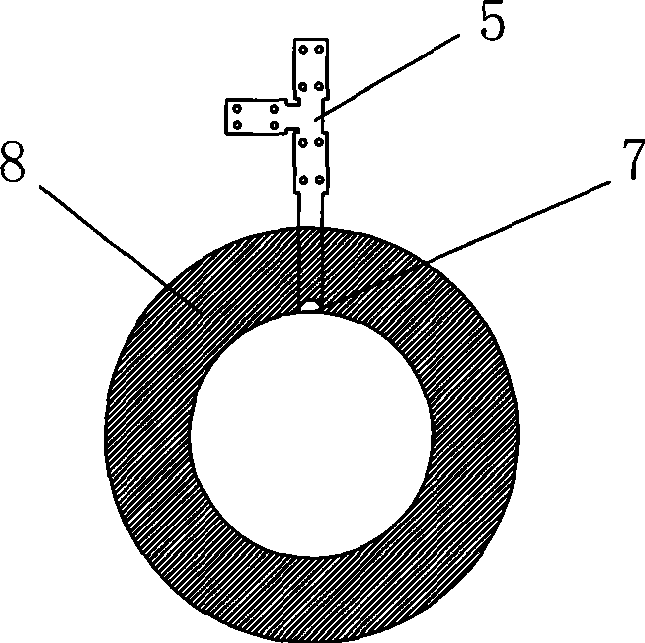 Rapid dust removal method and device in tunnel