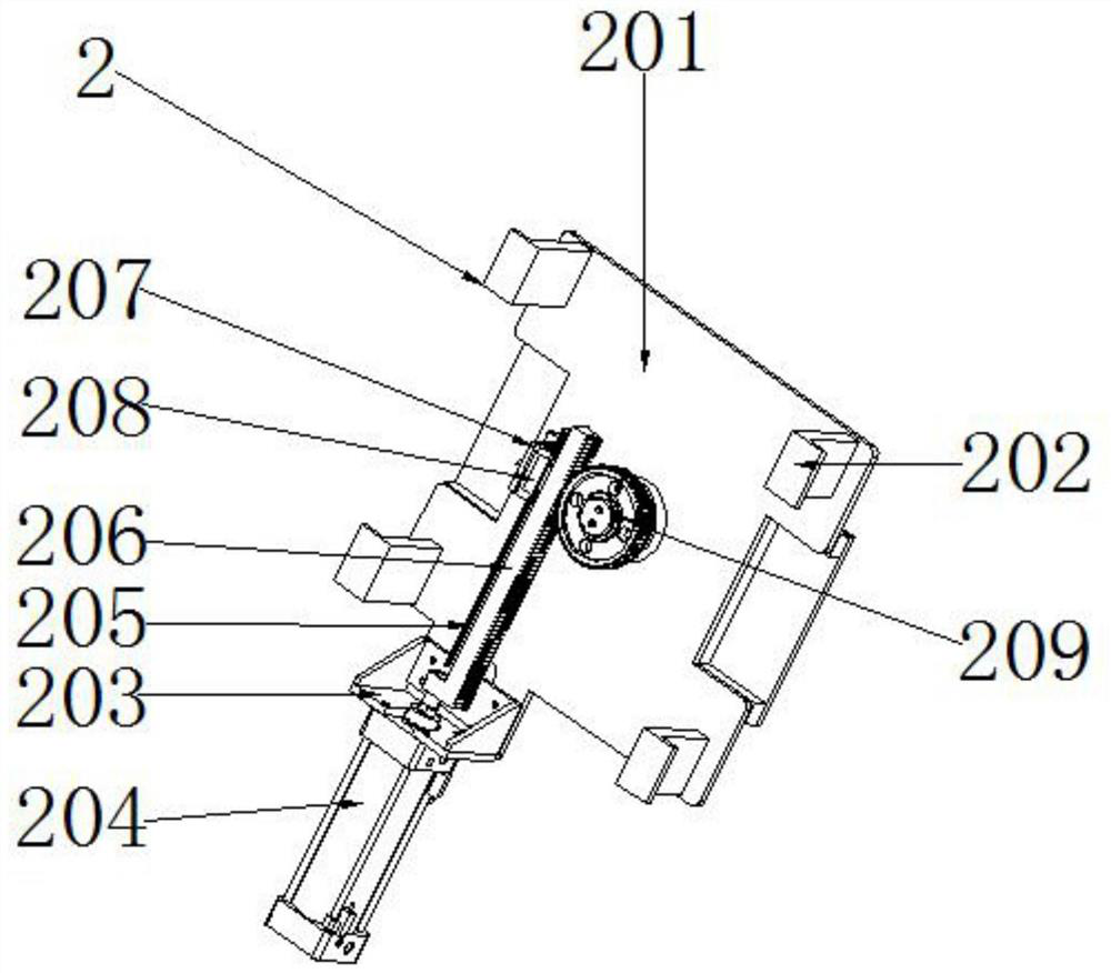 An integrated circuit board pressing device