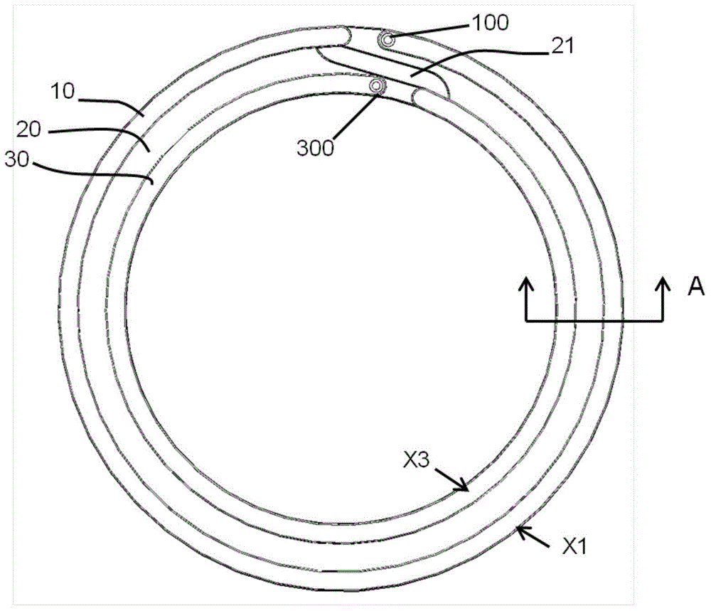 Inductance coil and inductance coupling plasma processing device