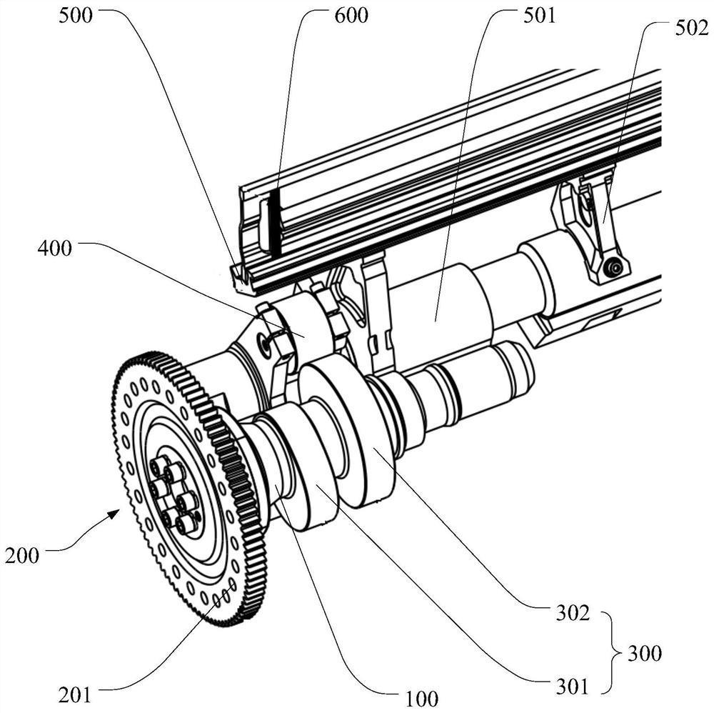 A kind of weft beating mechanism and loom