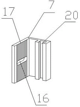 Double-curved-surface metal plate curtain wall installing structure and double-curved-surface metal plate curtain wall installing method