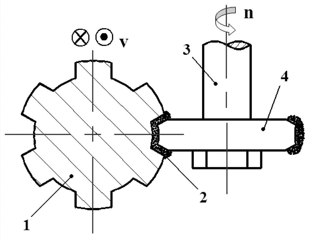 Method for finishing upper groove and narrow slit of workpiece