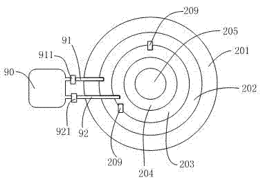 Child combined bed with remote automatic disinfecting function